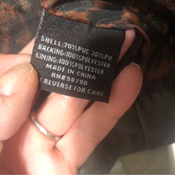 Dollhouse Faux Leather Jacet size S. - Picture 6 of 7